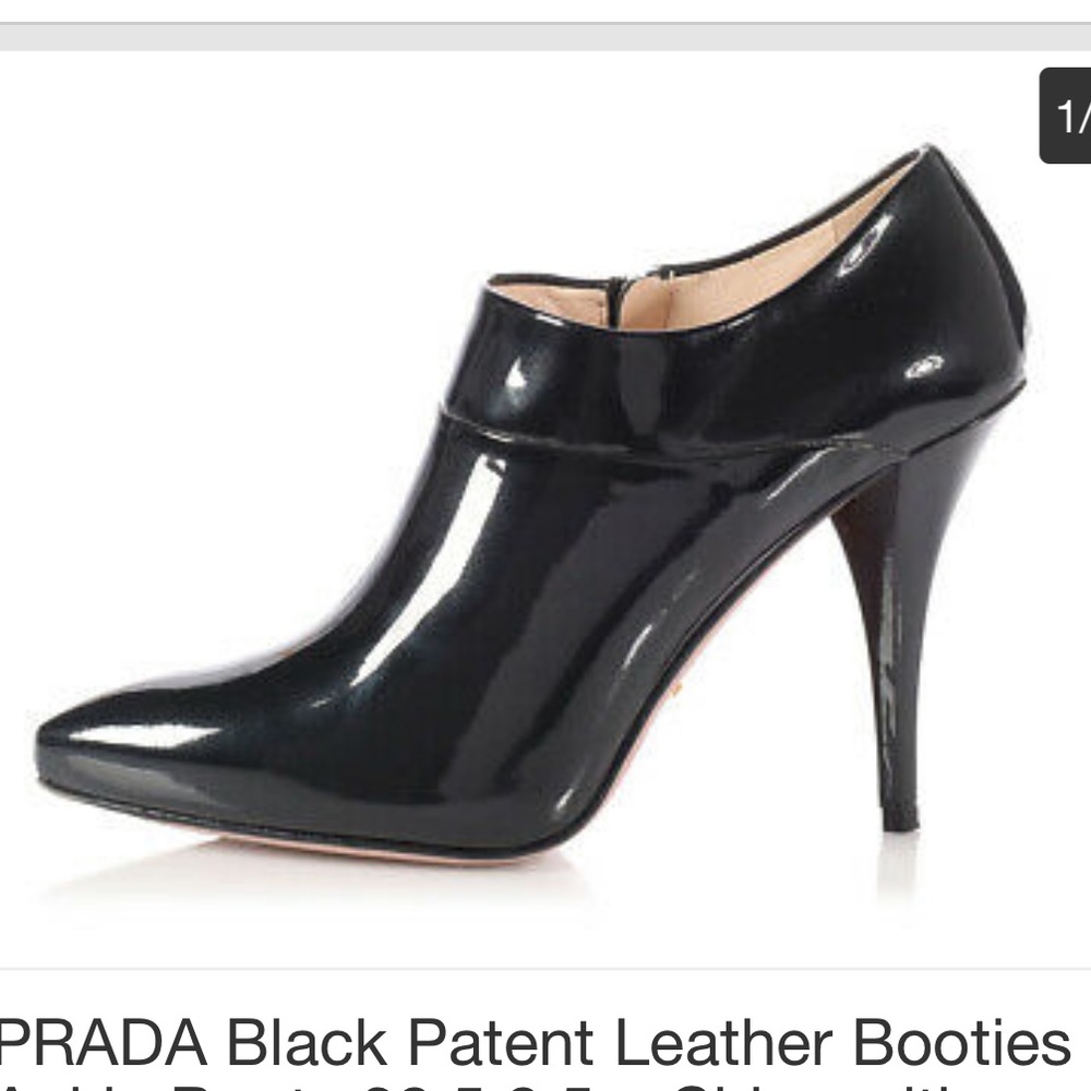 Prada Patent Leather Boot - Picture 3 of 7